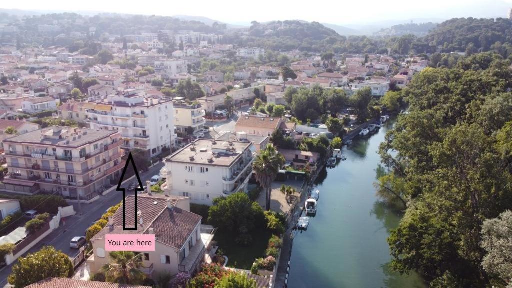 Ferienwohnung Charmant Studio Proche De Nice A 300M Des Plages Villeneuve-Loubet Exterior foto