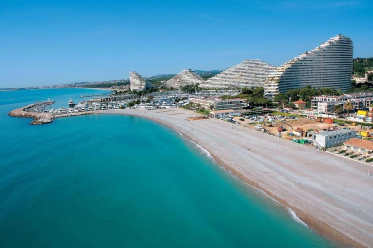 Ferienwohnung Charmant Studio Proche De Nice A 300M Des Plages Villeneuve-Loubet Exterior foto
