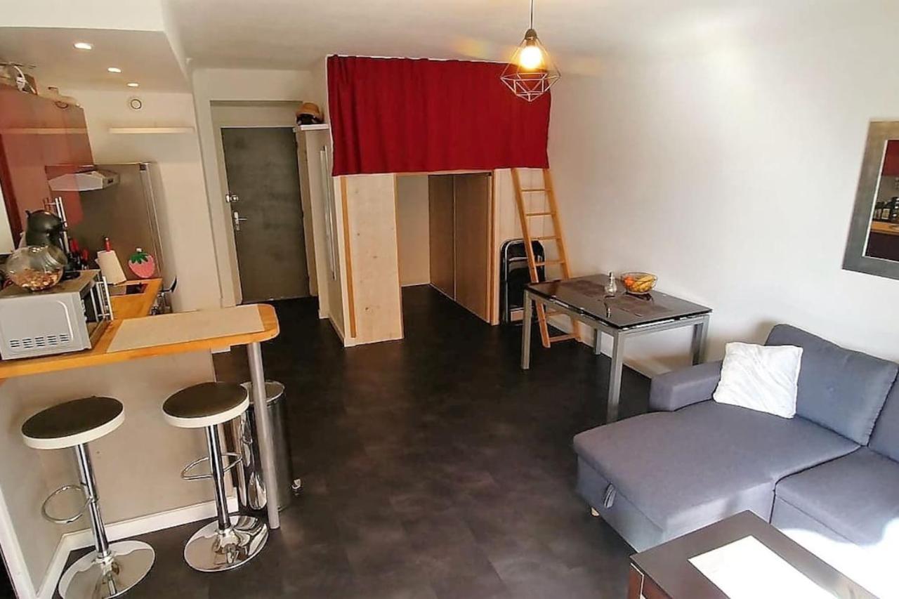 Ferienwohnung Charmant Studio Proche De Nice A 300M Des Plages Villeneuve-Loubet Exterior foto